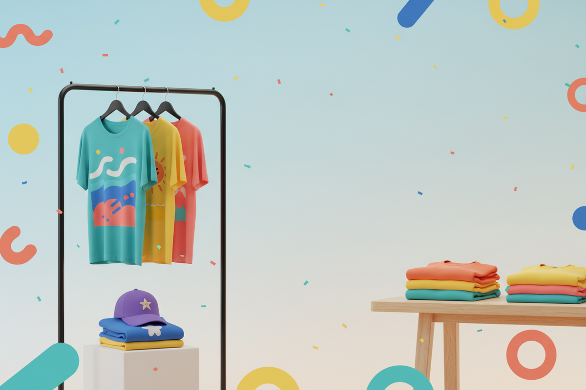 Apparel collection banner