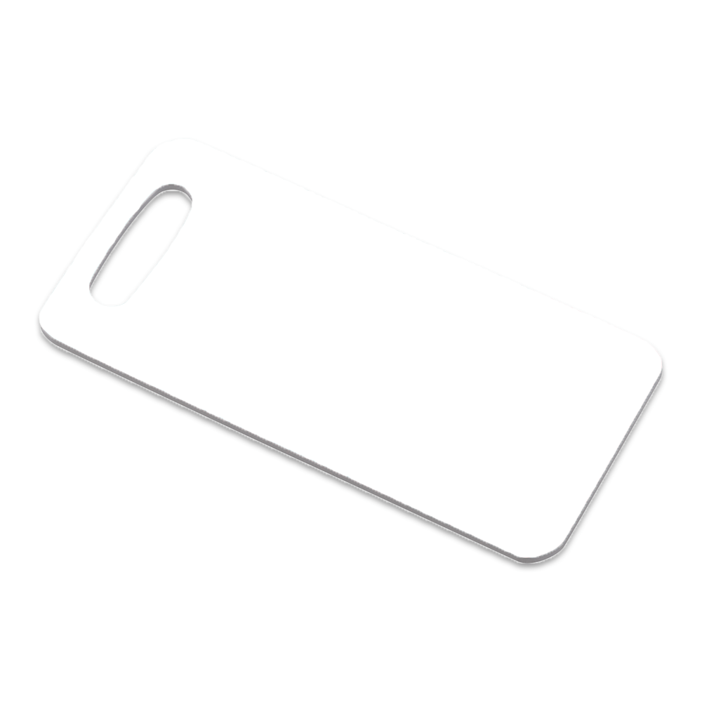 Etiqueta de equipaje 1.75" x 3.5" Etiqueta de equipaje rectangular de PRFV
