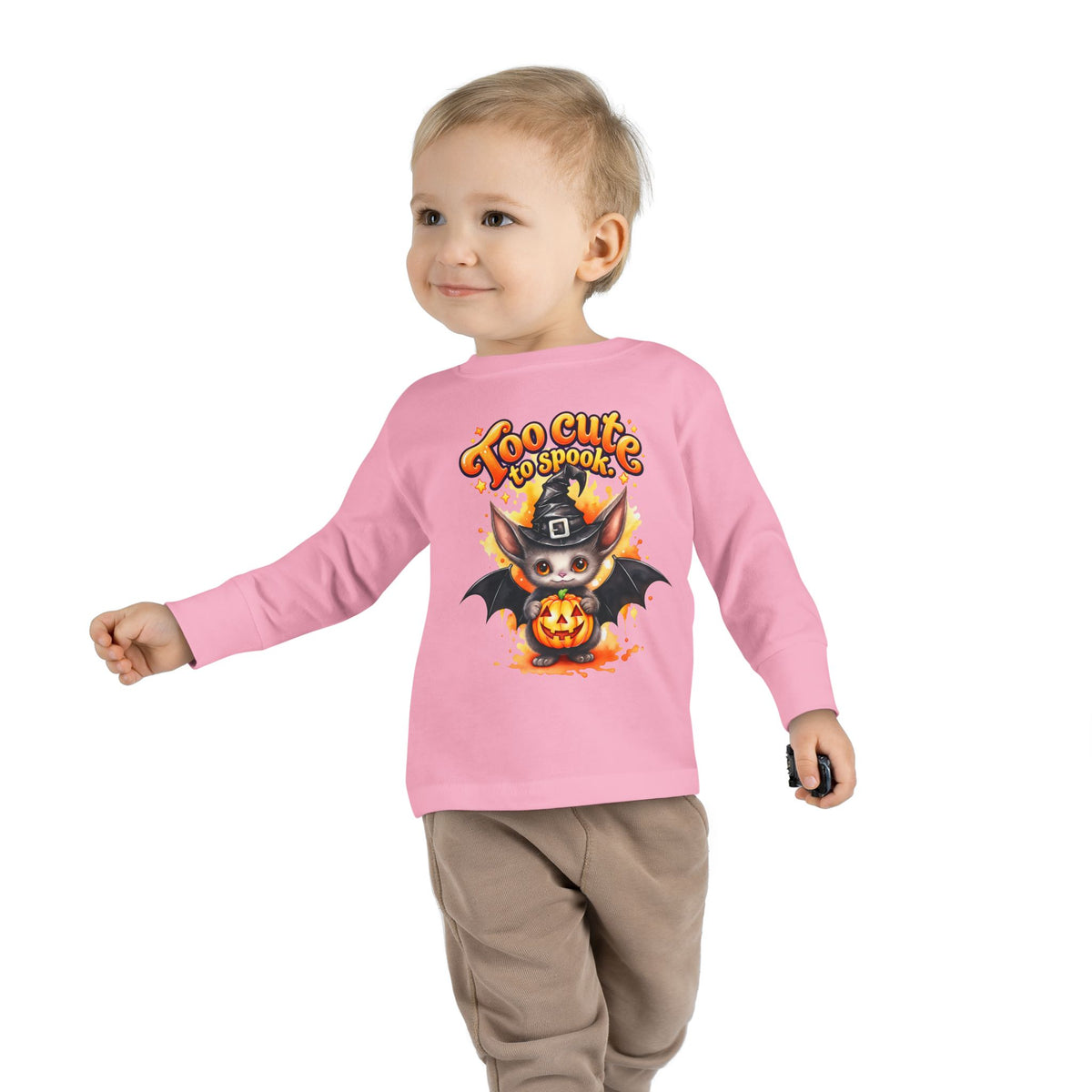 Camiseta de manga larga para niños pequeños