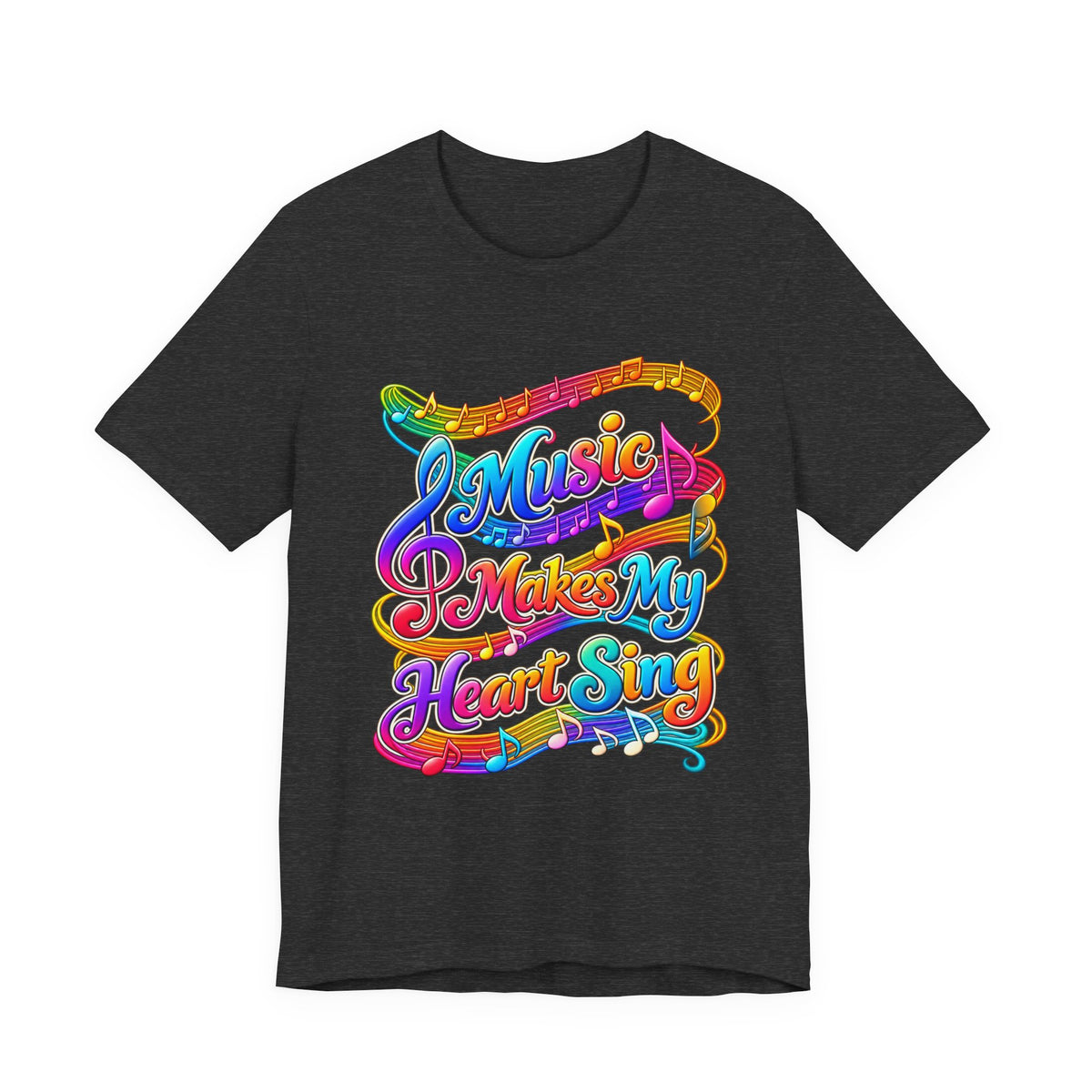 Music Makes My Heart Sing T-Shirt