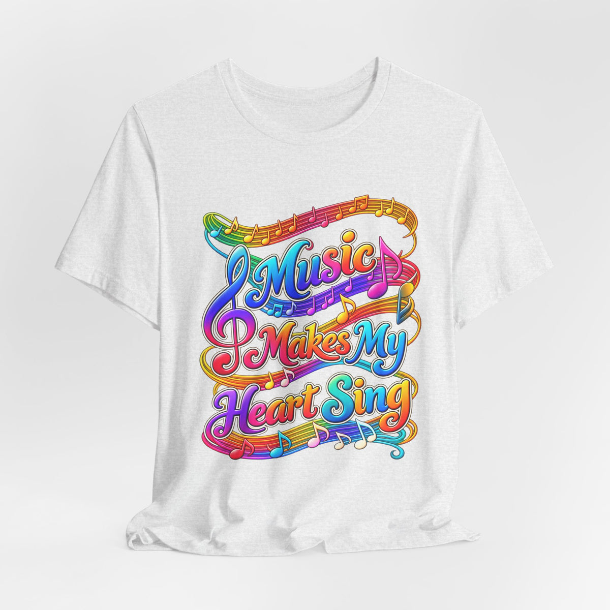 Music Makes My Heart Sing T-Shirt