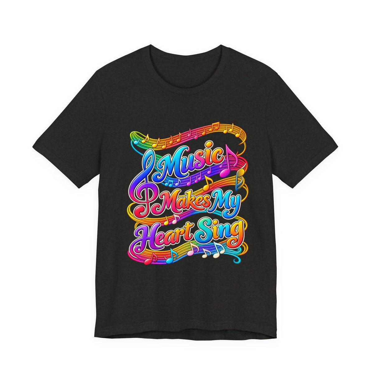 Music Makes My Heart Sing T-Shirt
