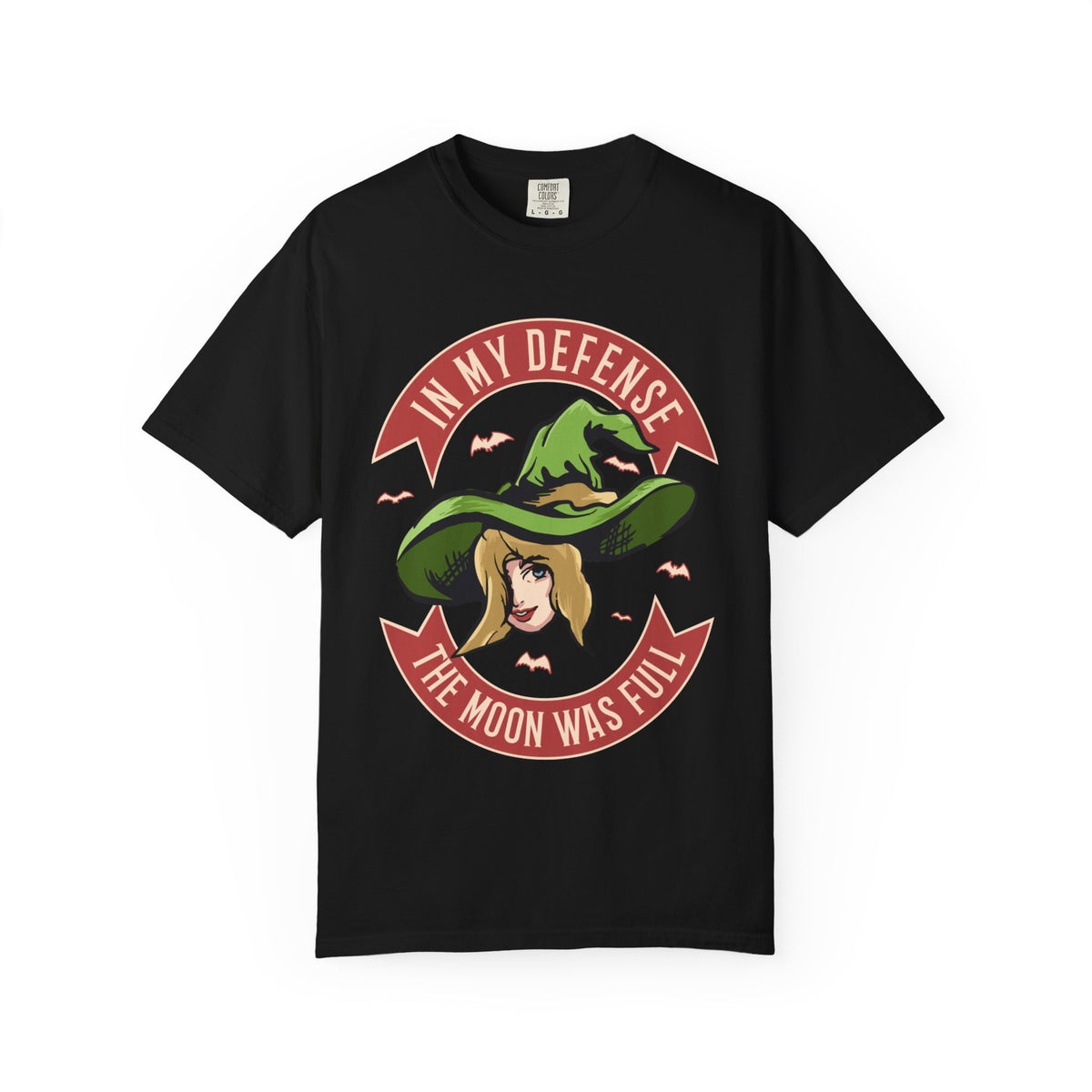 Witchy Graphic Tee — "In My Defense The Moon Was Full"