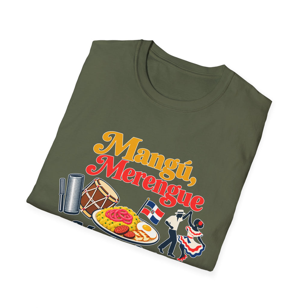 Mangu y Merengue GILDAN_6400 UNISEX Colorful Graphic T-Shirt