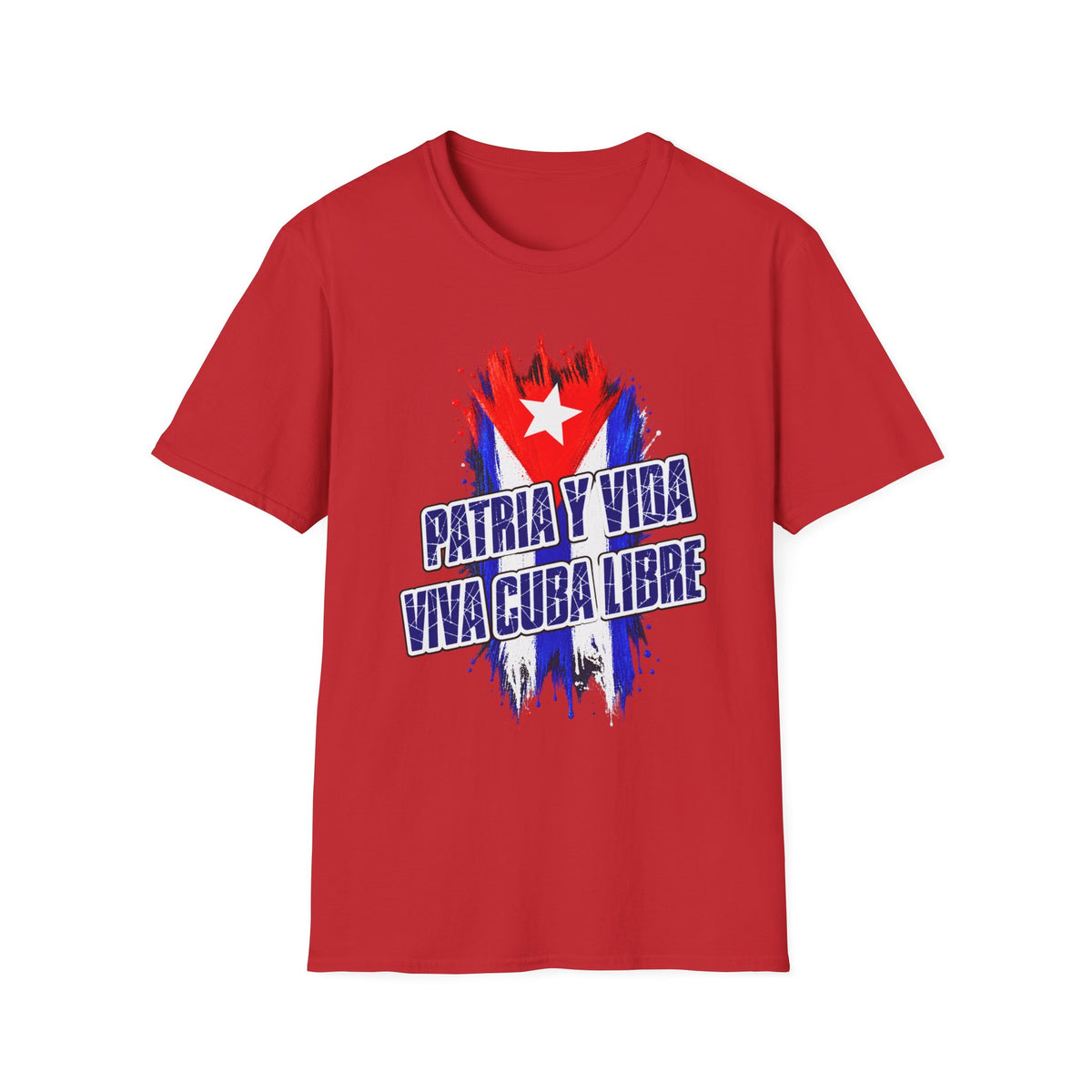 Patria y Vida Viva Cuba Libre T-Shirt — Cuban Freedom Flag Tee