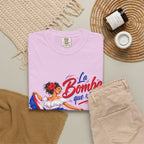 Camiseta La Bomba Que Rica Es — Camiseta retro de bailarina folclórica boricua