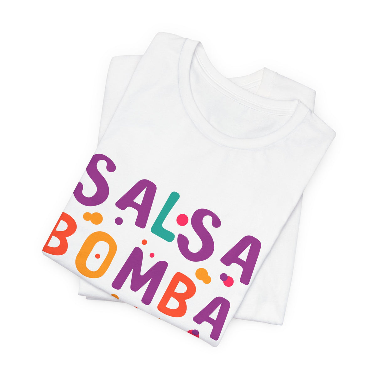 Salsa Bomba Plena Graphic Tee — Colorful Puerto Rican Music Dance Shirt