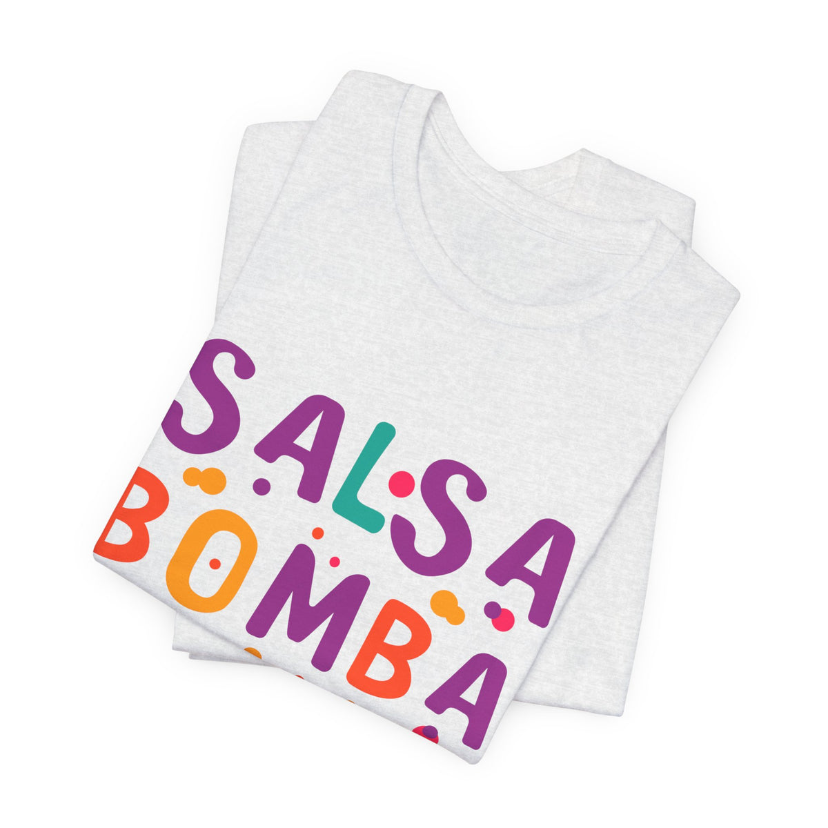 Salsa Bomba Plena Graphic Tee — Colorful Puerto Rican Music Dance Shirt