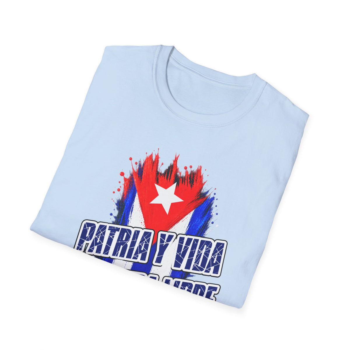 Patria y Vida Viva Cuba Libre T-Shirt — Cuban Freedom Flag Tee
