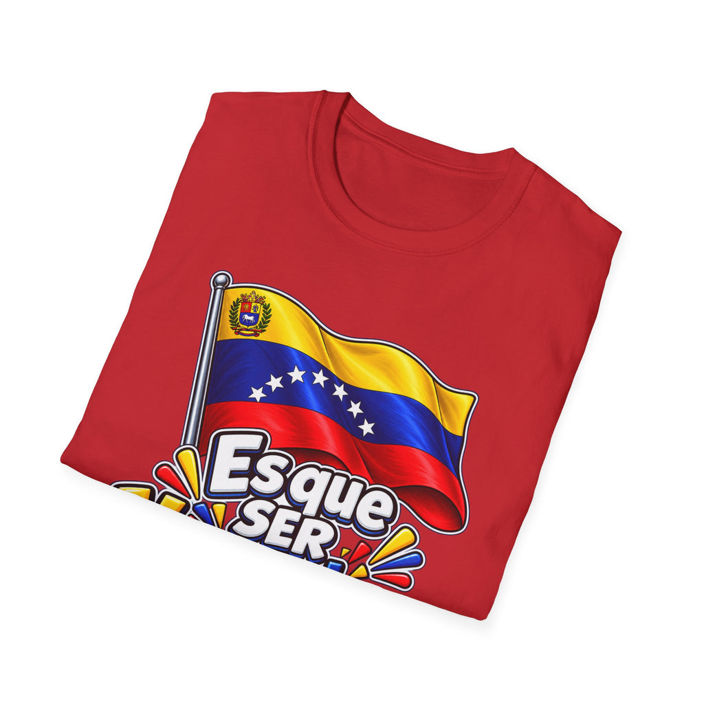 Venezolano Arrecho Flag T-Shirt — Esque Ser Venezolano es Arrecho Graphic Tee
