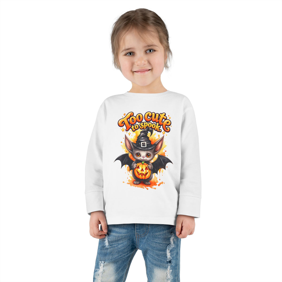Camiseta de manga larga para niños pequeños