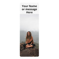 Personalized Meditation Yoga Mat – Custom Name or Message