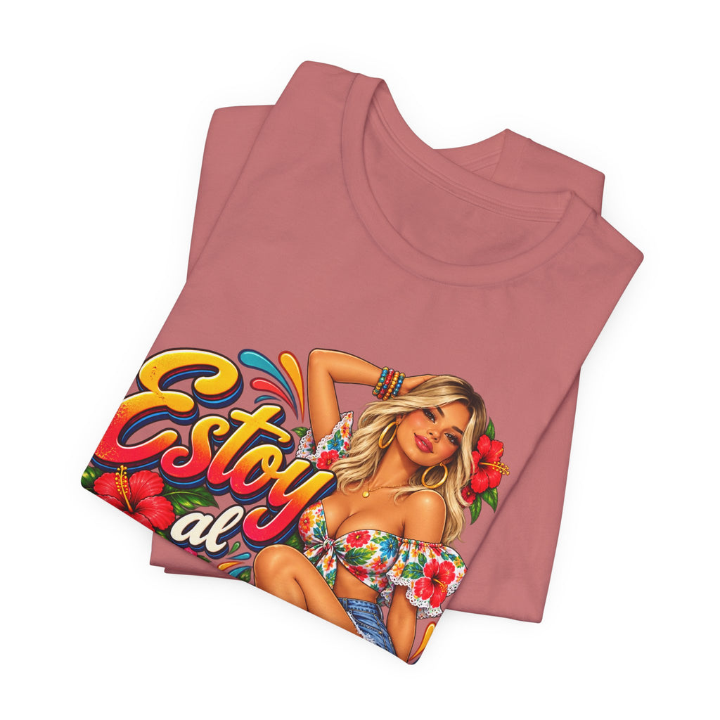 Estoy al Garete-Rubia BELLA+CANVA 3001 UNISEX JERSEY T-Shirt