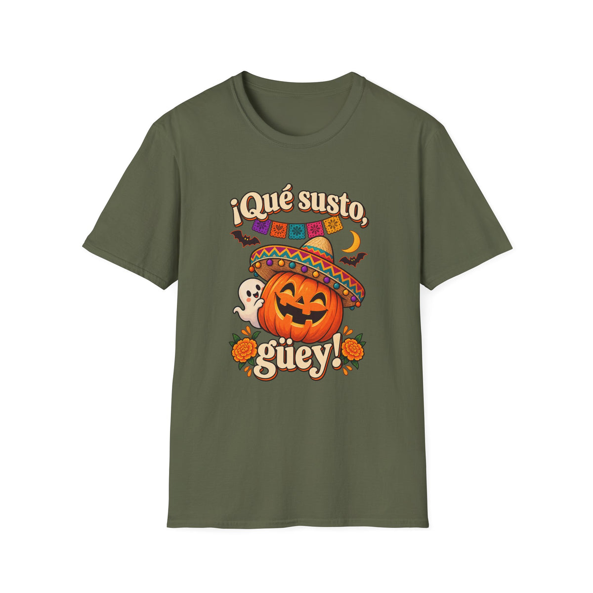 Que Susto Guey! Halloween GILDAN UNISEX T-Shirt