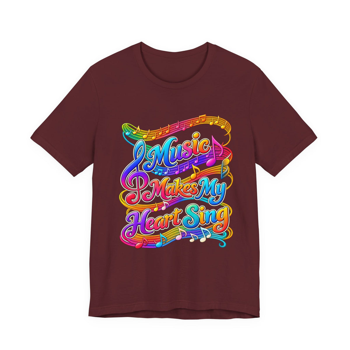 Music Makes My Heart Sing T-Shirt
