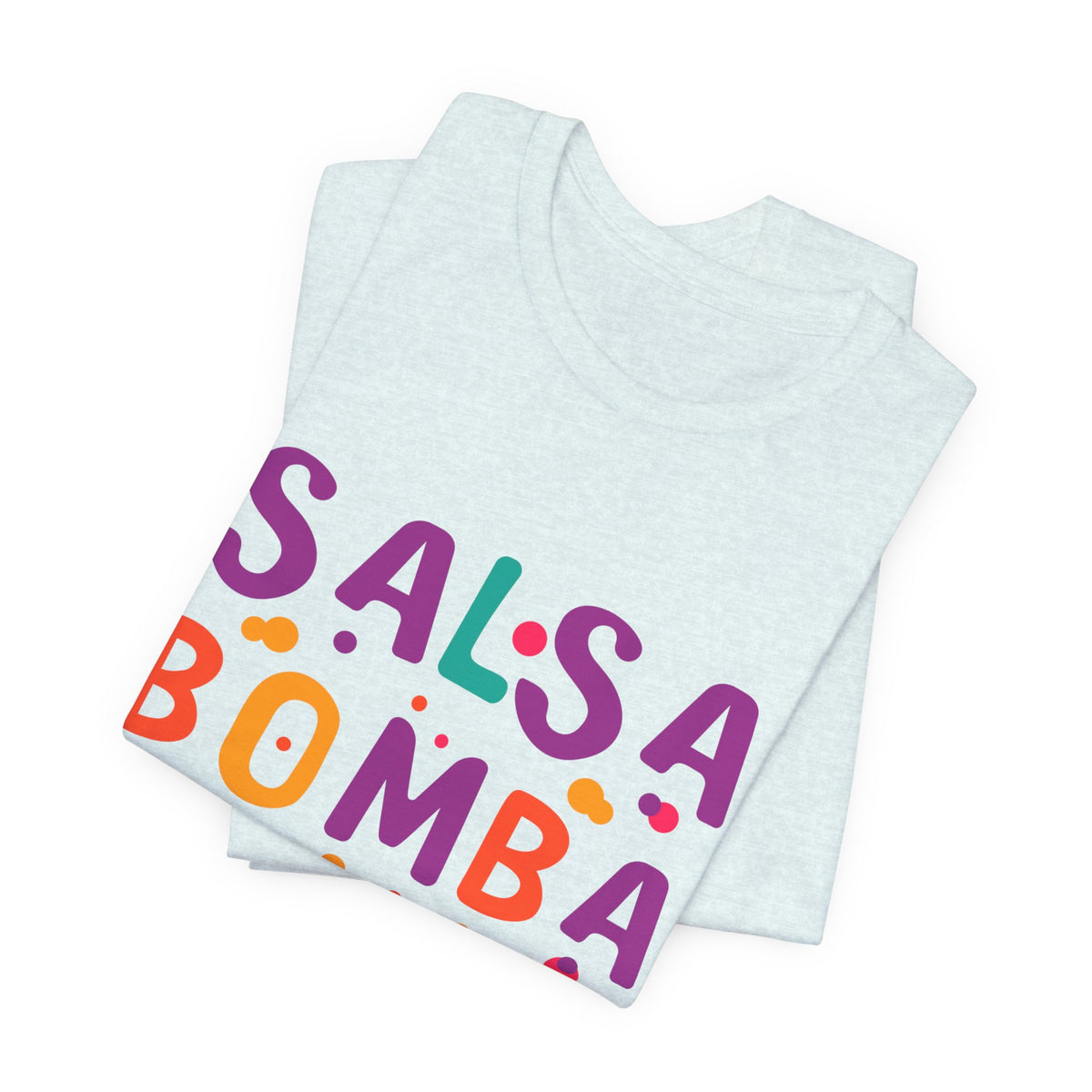 Salsa Bomba Plena Graphic Tee — Colorful Puerto Rican Music Dance Shirt