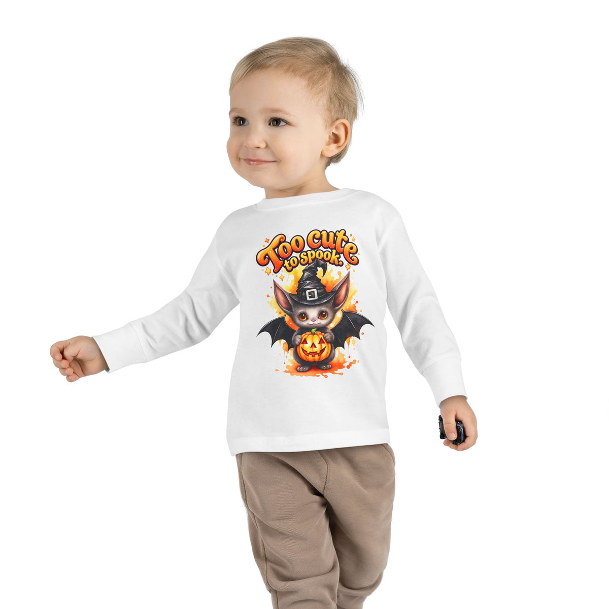 Camiseta de manga larga para niños pequeños