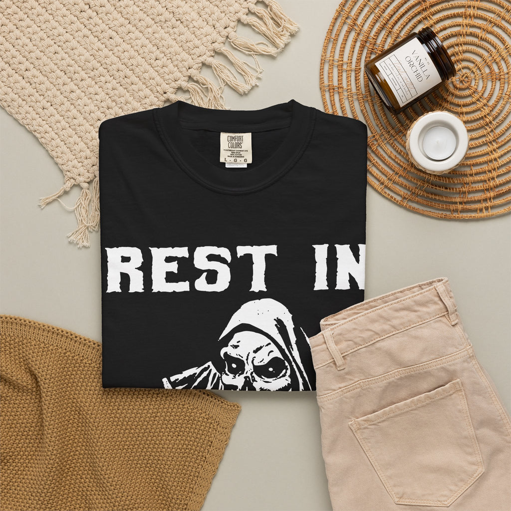 Rest in Pieces Grim Reaper T-Shirt
