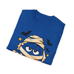 Camiseta de Halloween de momia con diseño de la letra M