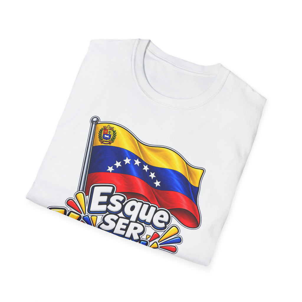 Venezolano Arrecho Flag T-Shirt — Esque Ser Venezolano es Arrecho Graphic Tee