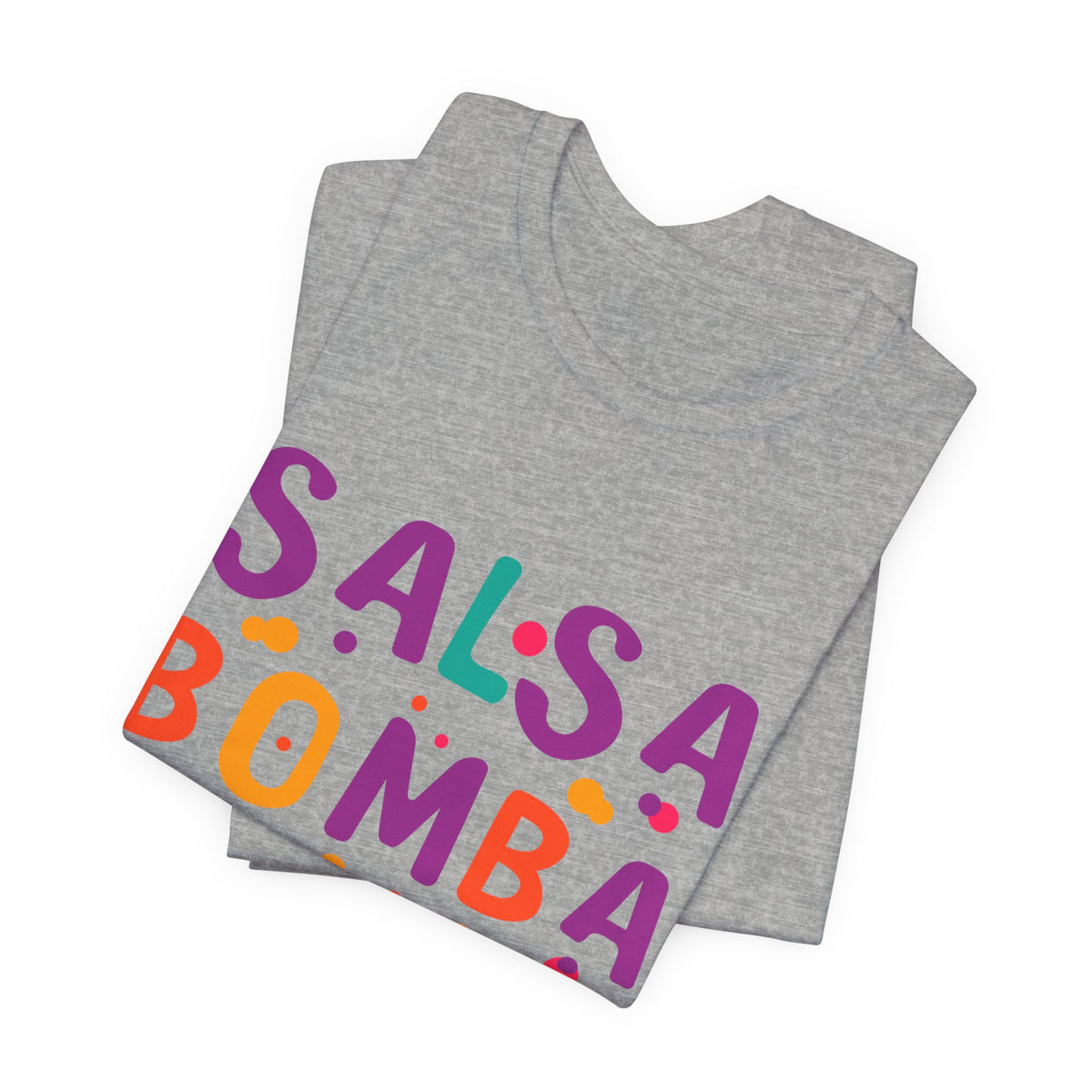 Salsa Bomba Plena Graphic Tee — Colorful Puerto Rican Music Dance Shirt