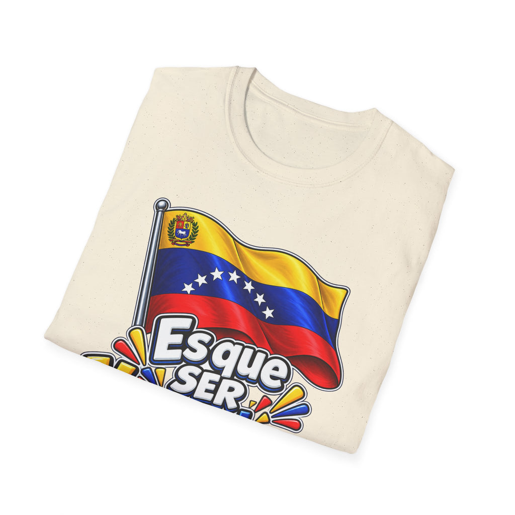 Venezolano Arrecho Flag T-Shirt — Esque Ser Venezolano es Arrecho Graphic Tee