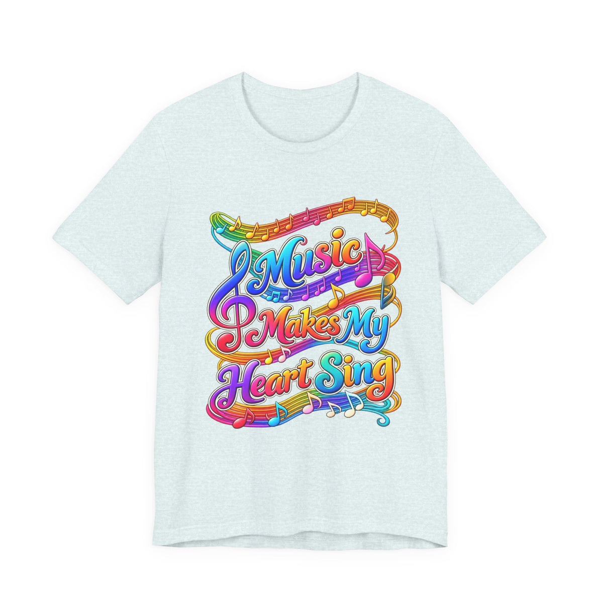 Music Makes My Heart Sing T-Shirt