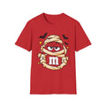 Camiseta de Halloween de momia con diseño de la letra M