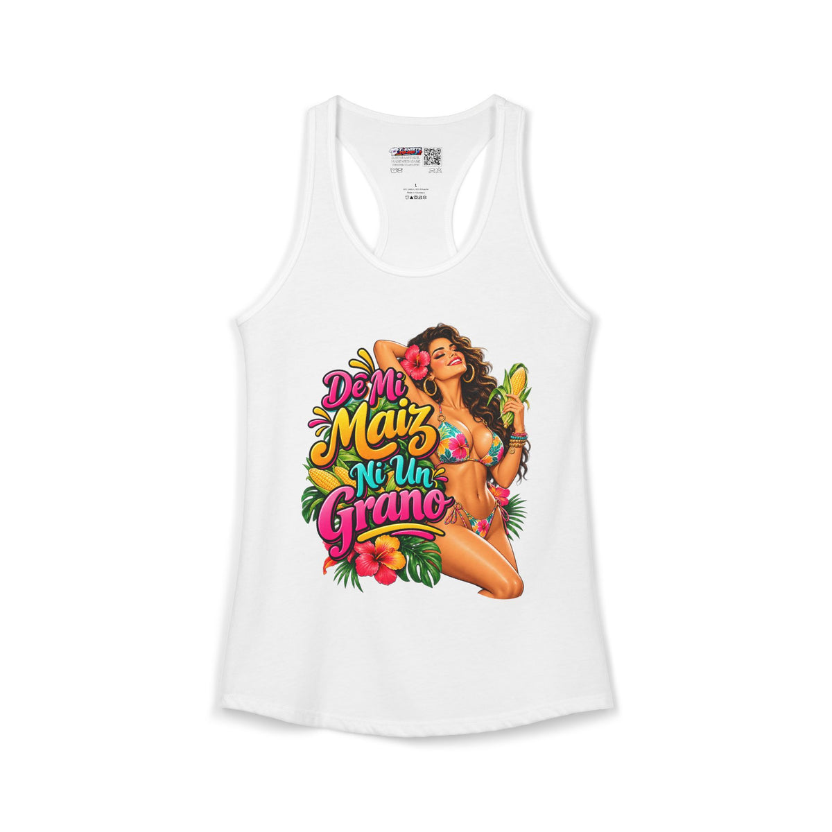 De Mi Maiz Ni Un Grano Women's Ideal Racerback Tank TopSport