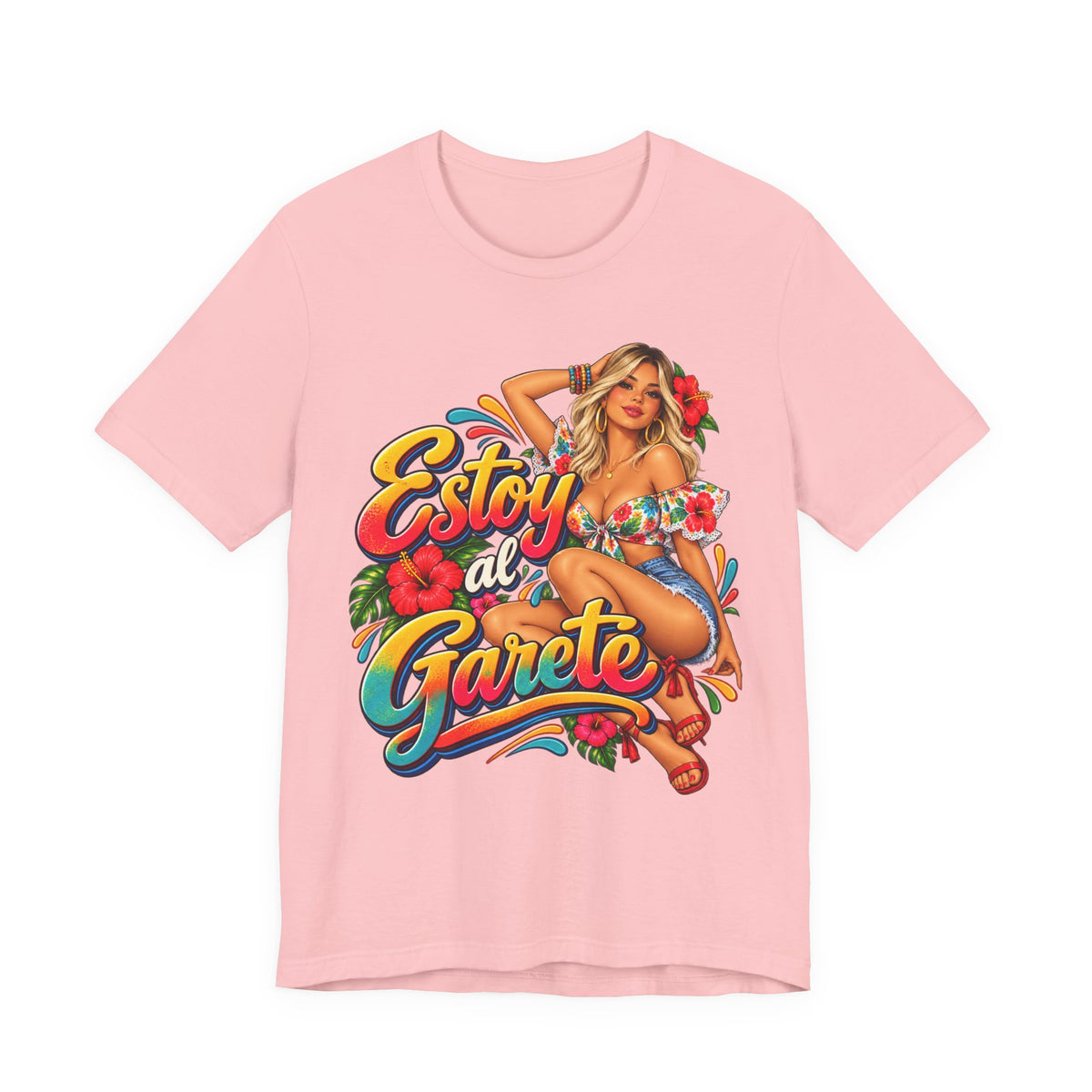 Estoy al Garete-Rubia BELLA+CANVA 3001 UNISEX JERSEY T-Shirt