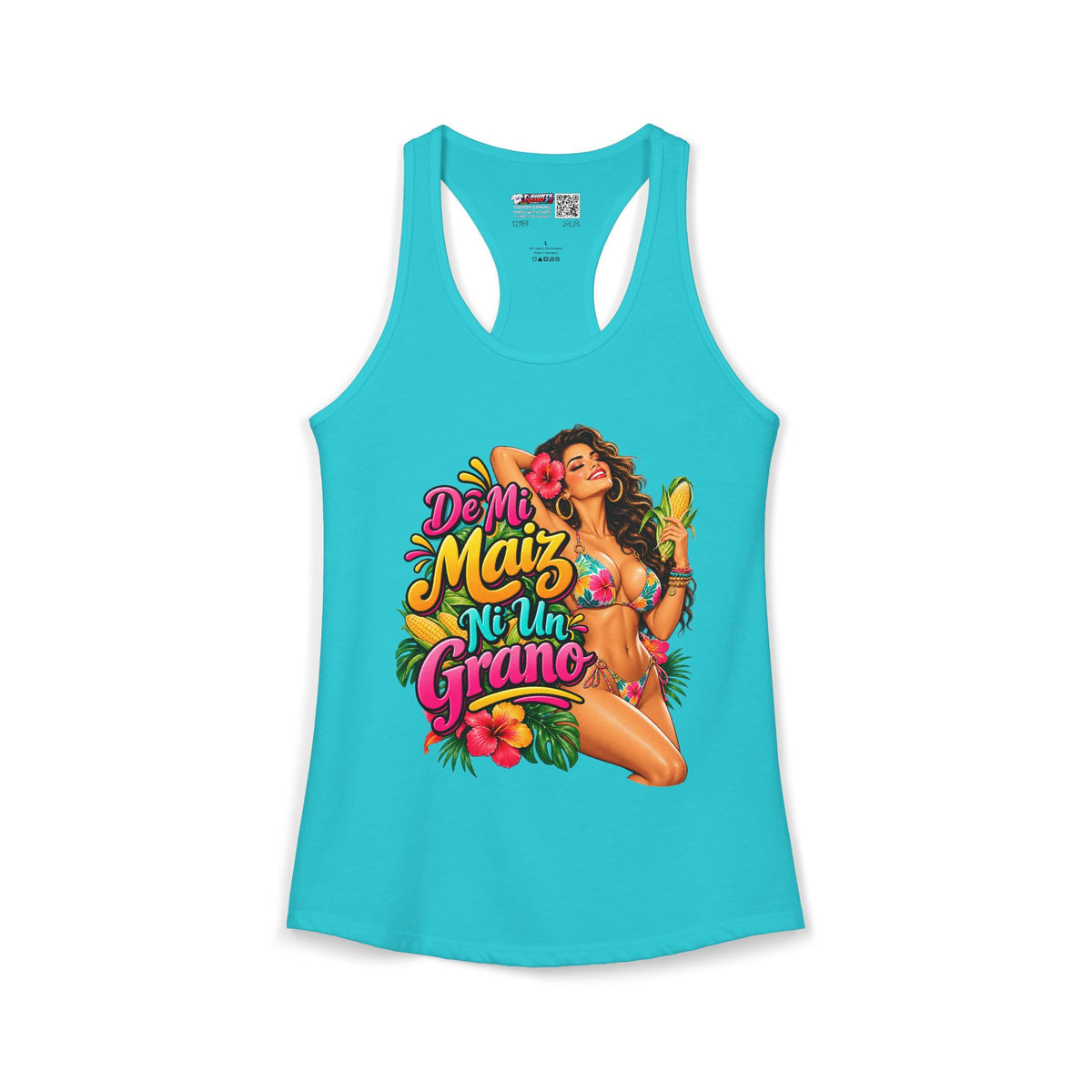 De Mi Maiz Ni Un Grano Women's Ideal Racerback Tank TopSport