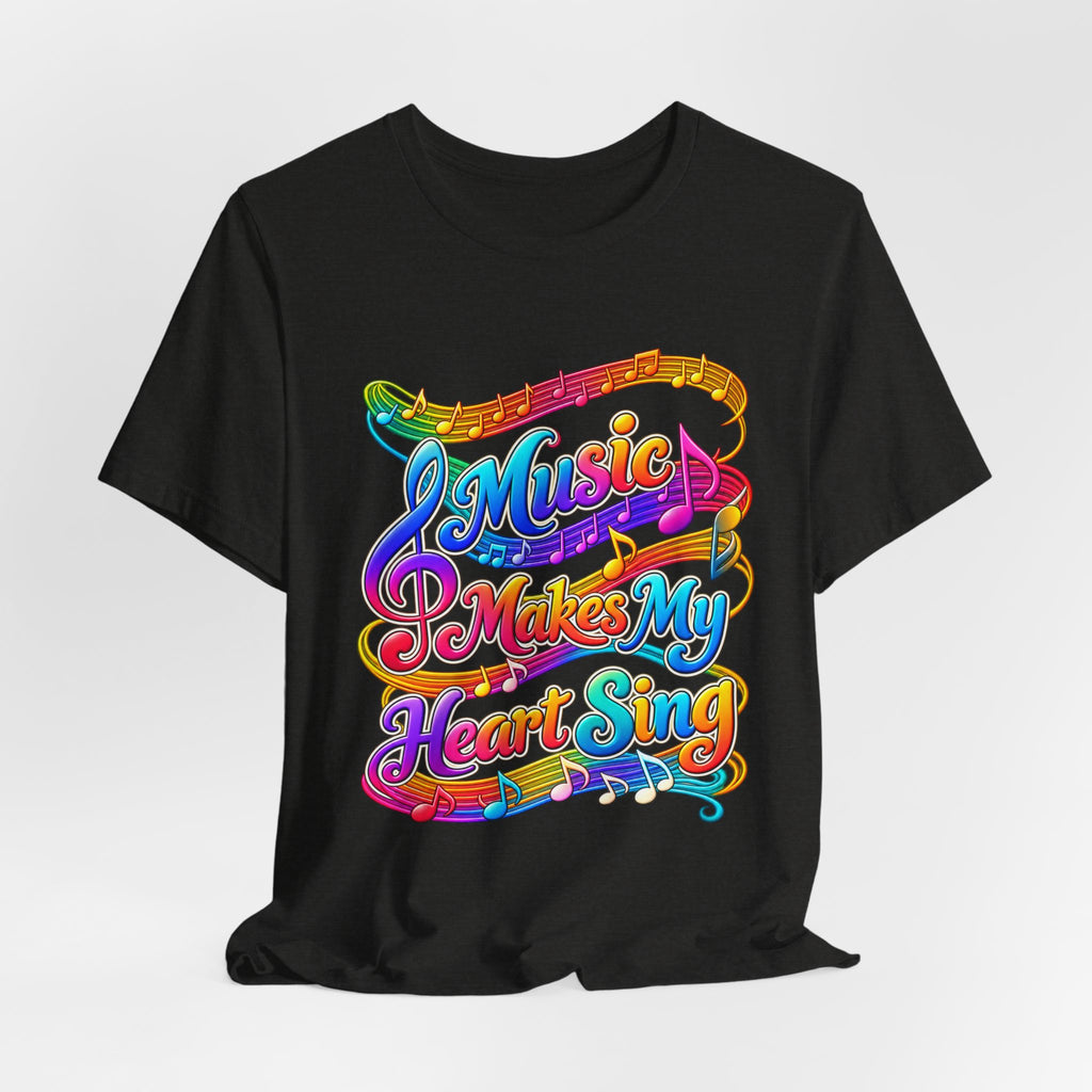 Music Makes My Heart Sing T-Shirt