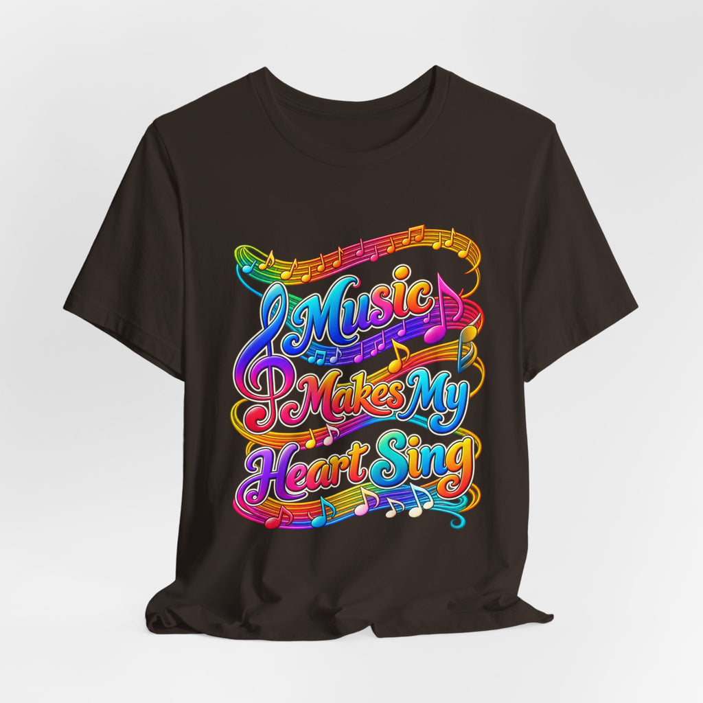 Music Makes My Heart Sing T-Shirt