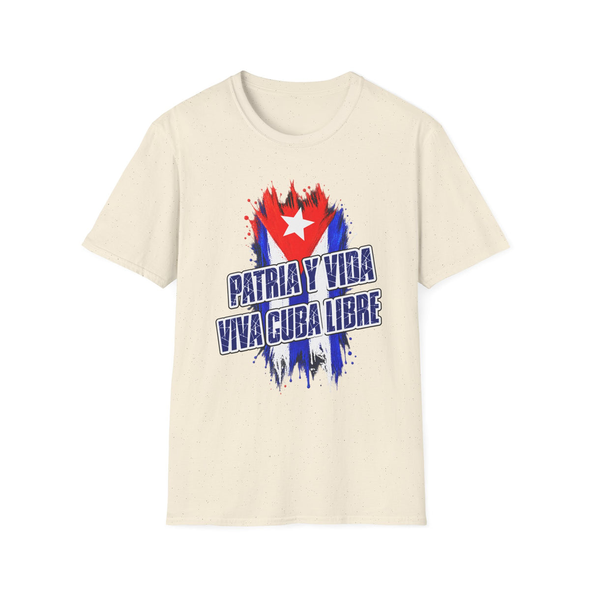 Patria y Vida Viva Cuba Libre T-Shirt — Cuban Freedom Flag Tee
