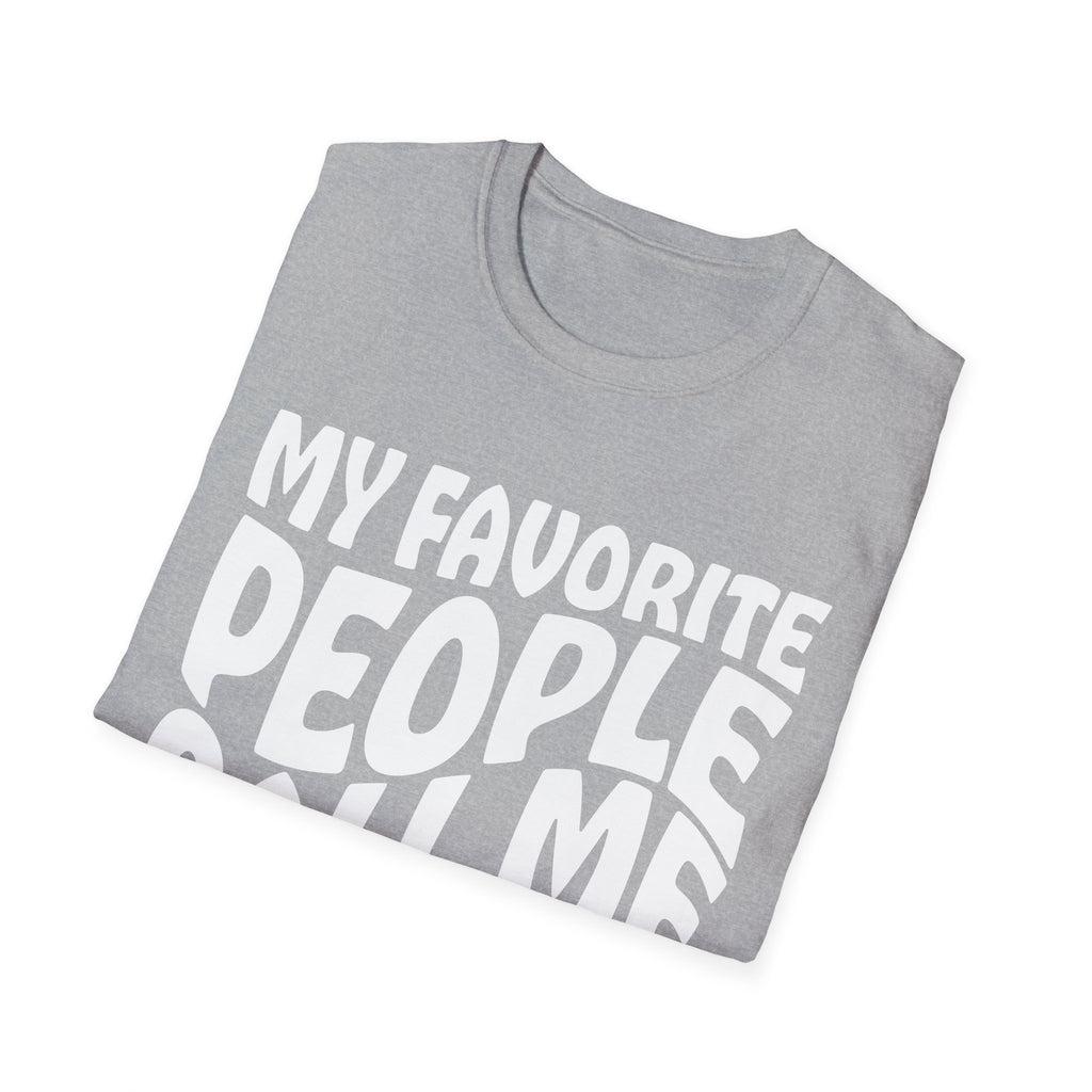 Abuela T-Shirt — "My Favorite People Call Me Abuela" Grandmother Gift