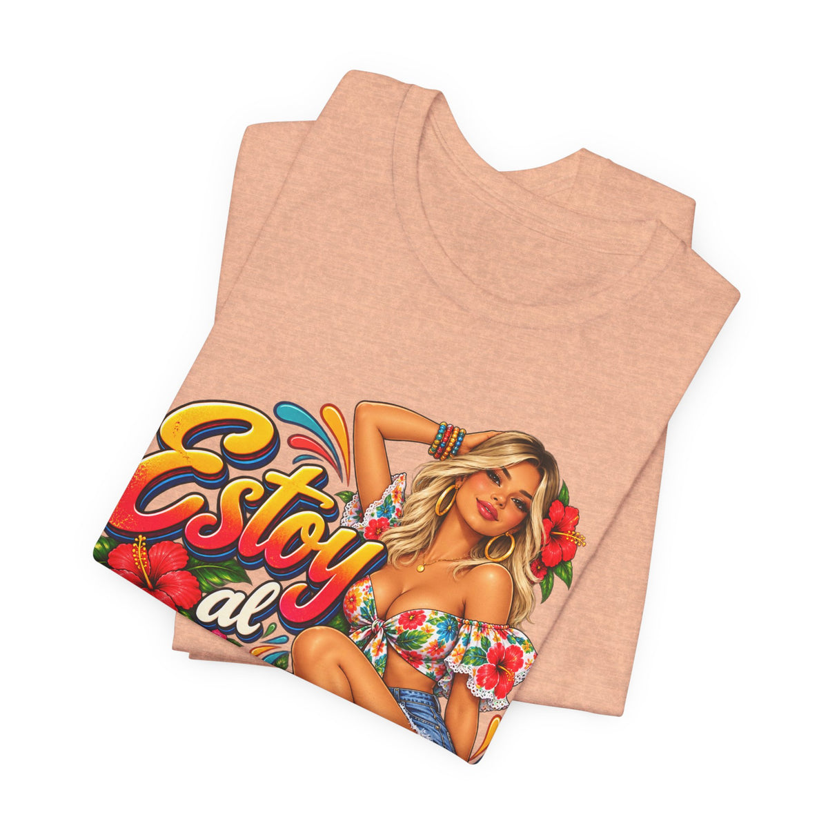 Estoy al Garete-Rubia BELLA+CANVA 3001 UNISEX JERSEY T-Shirt