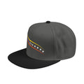 Embroidered Wave Snapback Hat — Venezuela Patriotic Star Ribbon Design