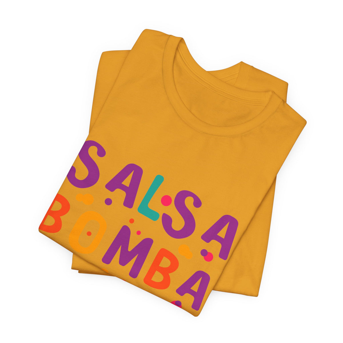 Salsa Bomba Plena Graphic Tee — Colorful Puerto Rican Music Dance Shirt