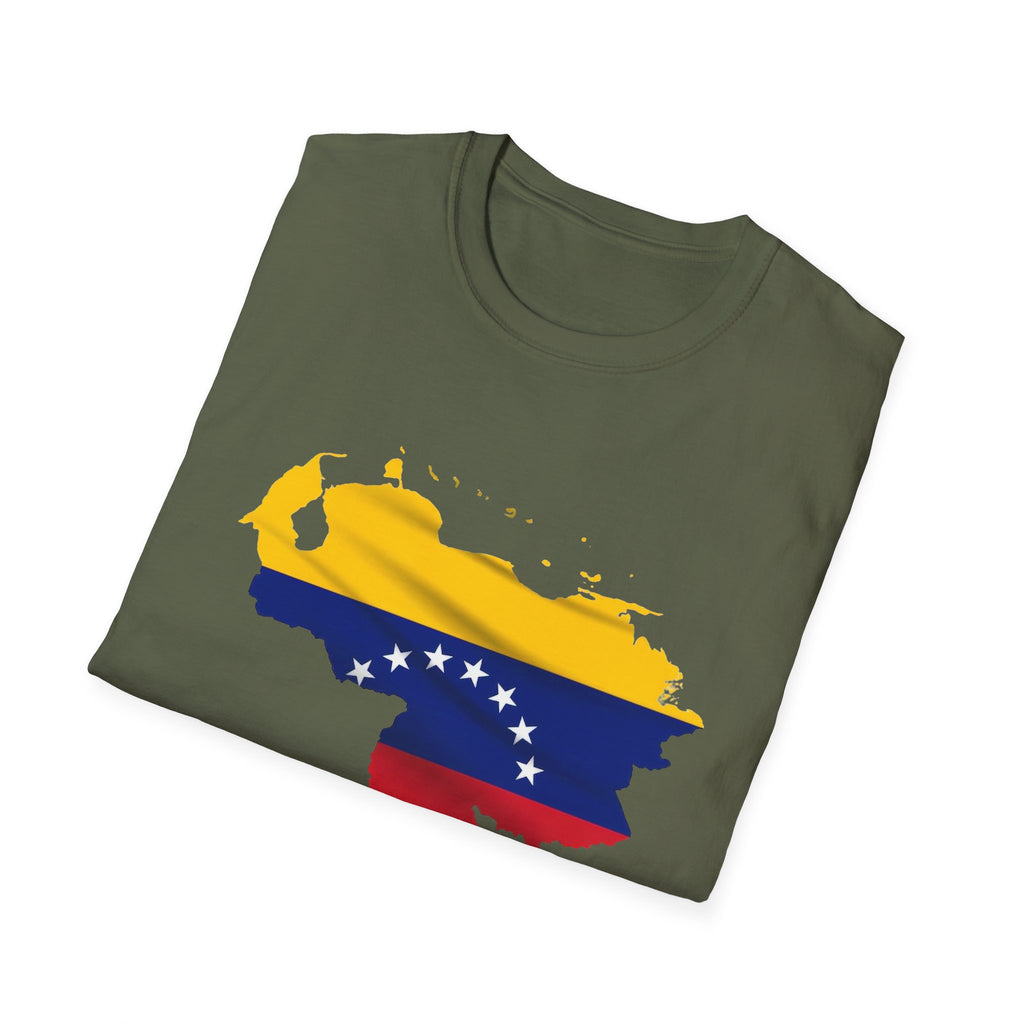 Venezuela Map Flag T-Shirt — Venezuelan Pride Tee
