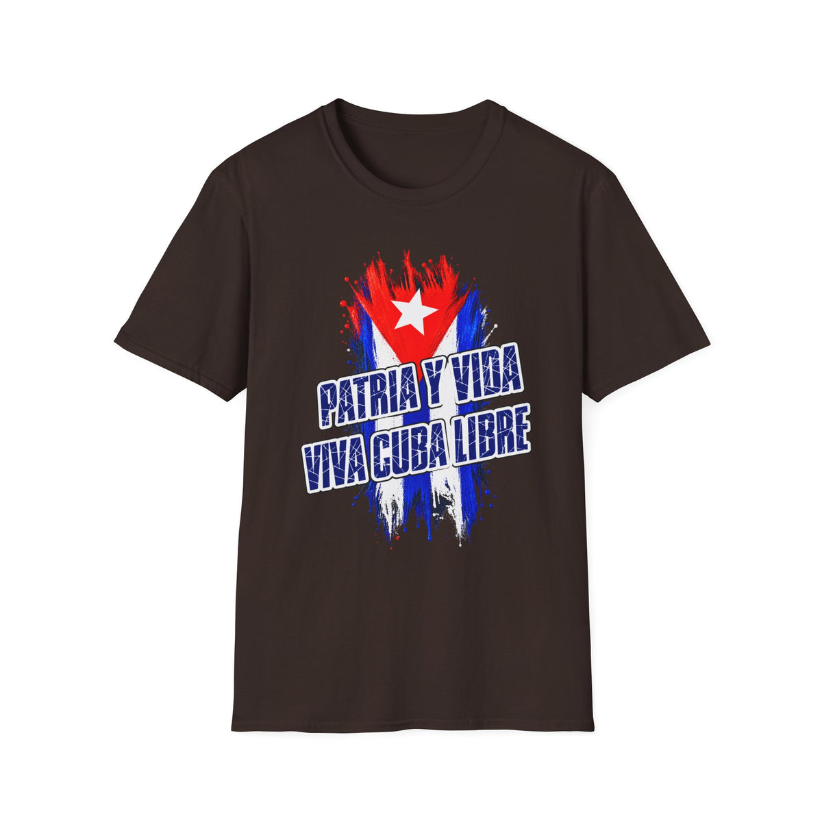 Patria y Vida Viva Cuba Libre T-Shirt — Cuban Freedom Flag Tee