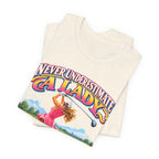 Camiseta "Nunca subestimes a una dama que juega al golf"