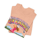 Camiseta "Nunca subestimes a una dama que juega al golf"