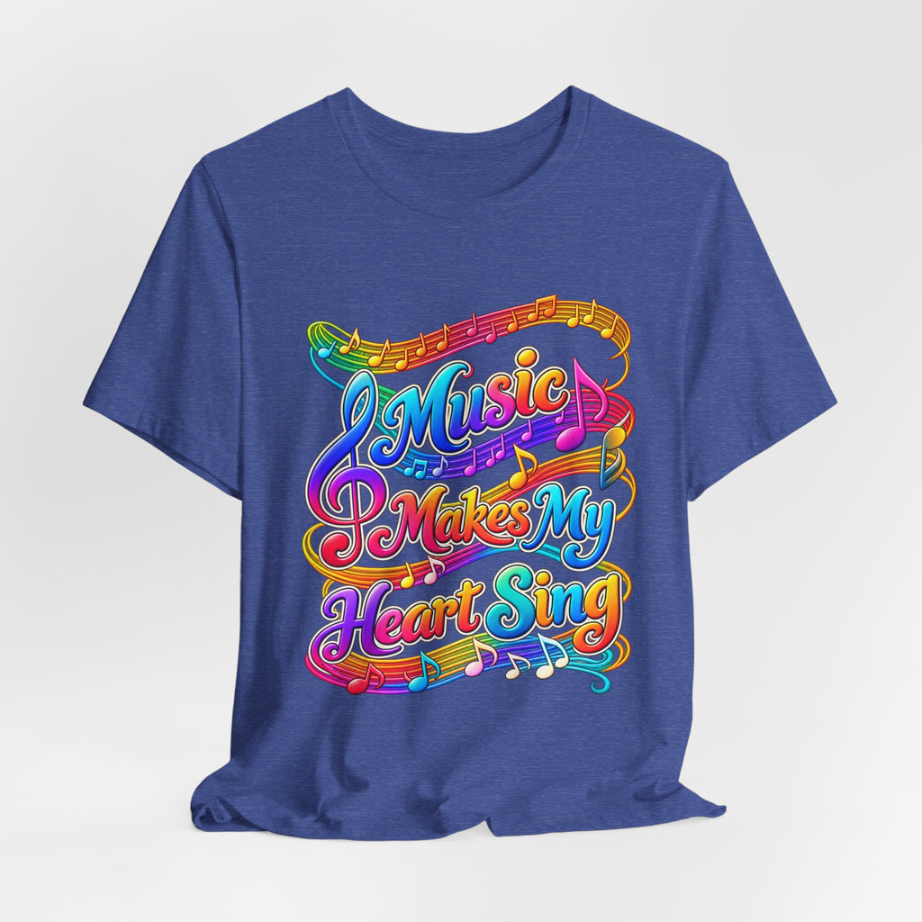 Music Makes My Heart Sing T-Shirt