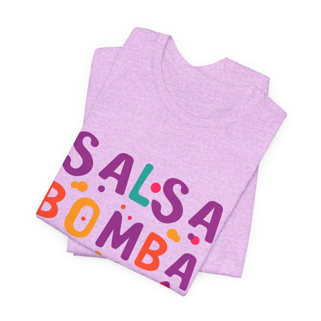 Salsa Bomba Plena Graphic Tee — Colorful Puerto Rican Music Dance Shirt