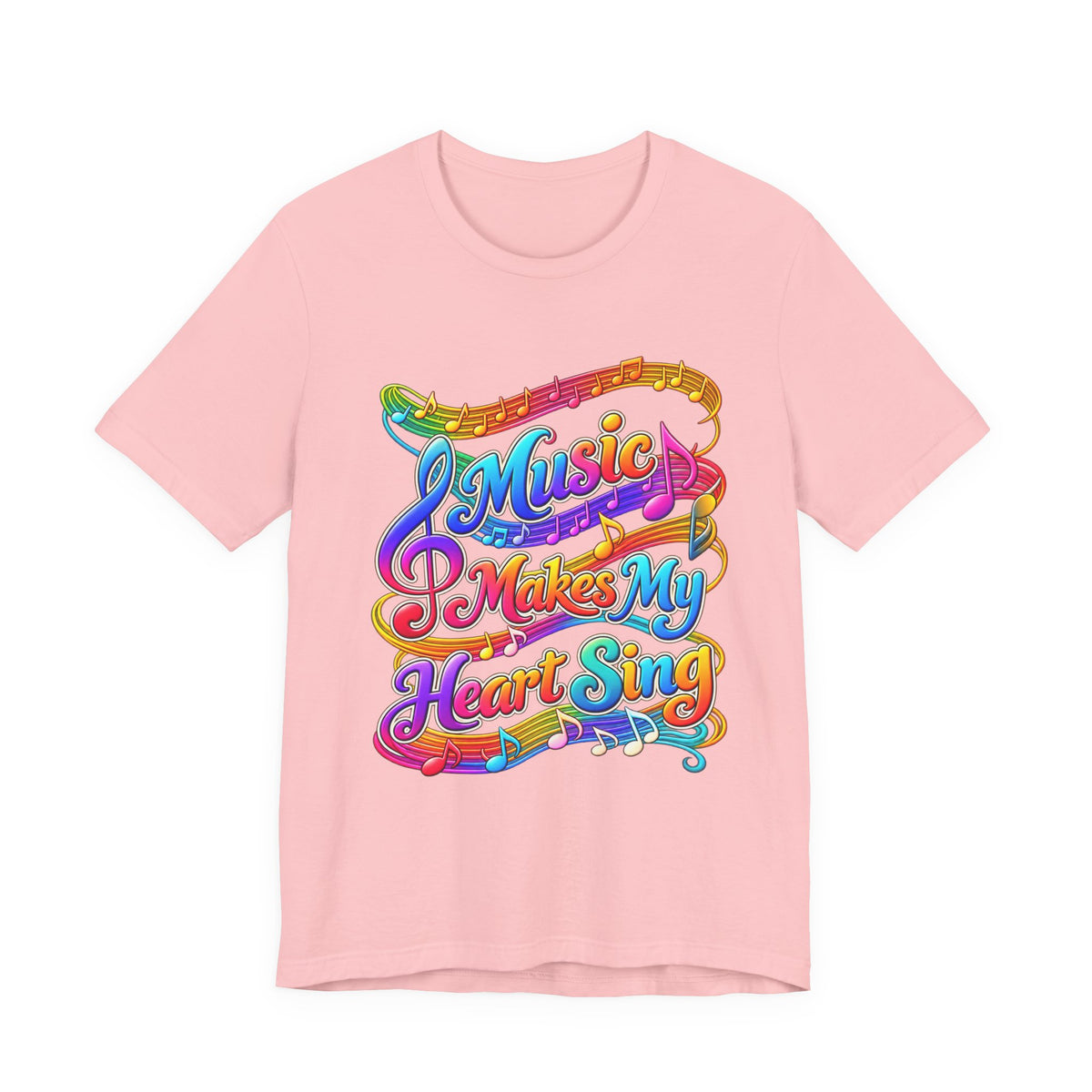 Music Makes My Heart Sing T-Shirt