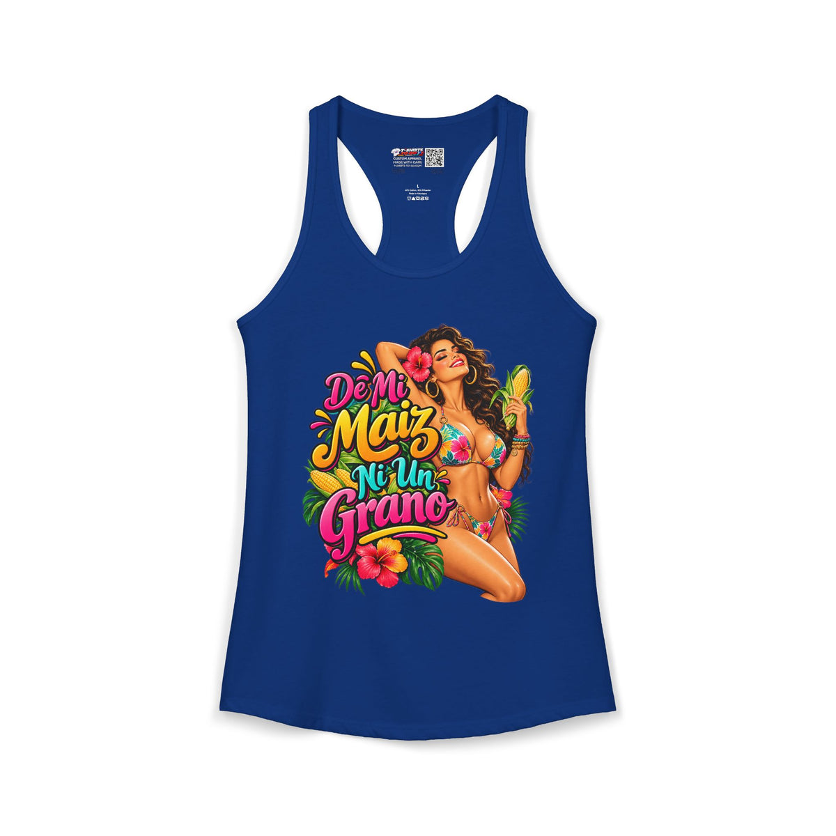 De Mi Maiz Ni Un Grano Women's Ideal Racerback Tank TopSport