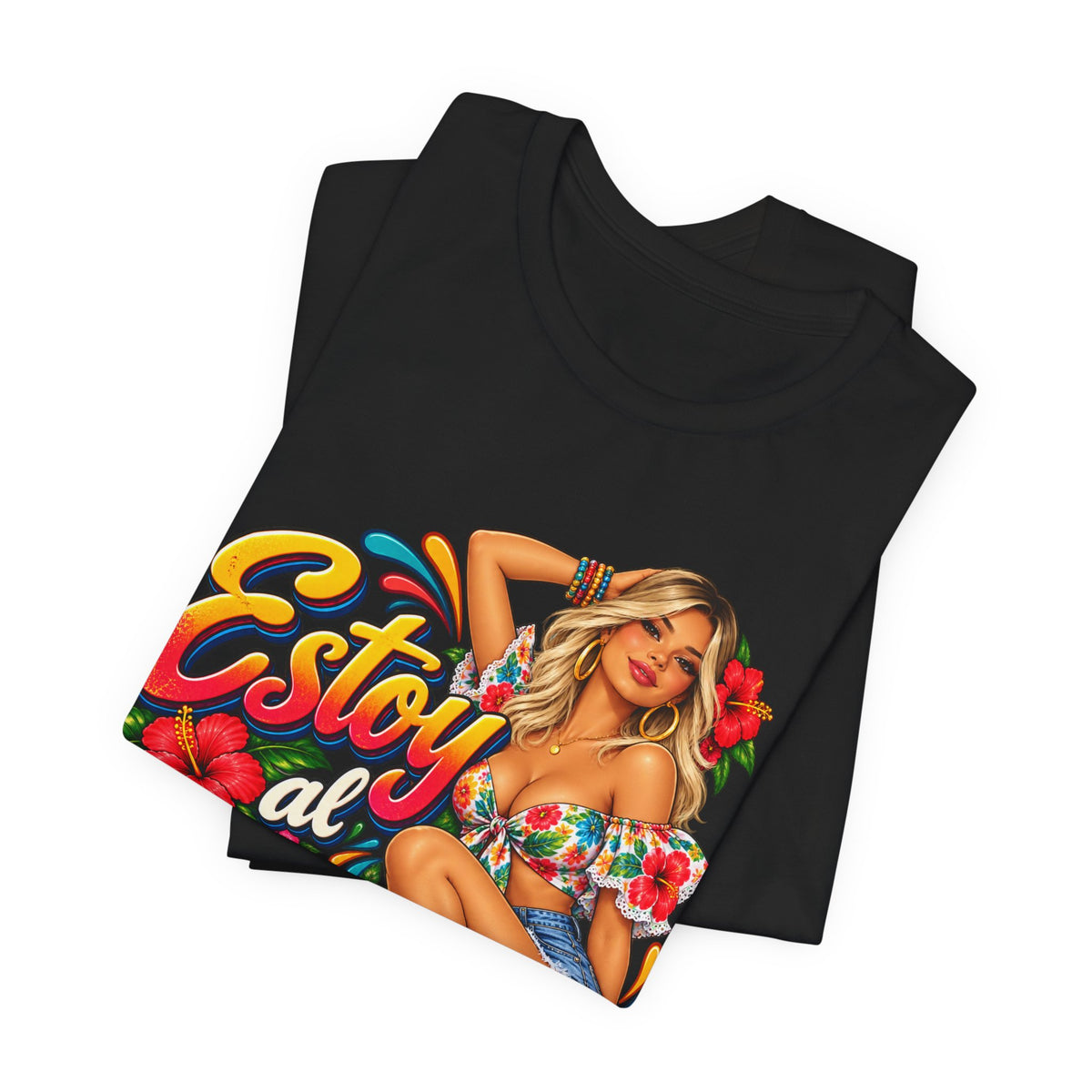 Estoy al Garete-Rubia BELLA+CANVA 3001 UNISEX JERSEY T-Shirt