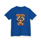 Camiseta infantil de Halloween — Diseño de murciélago y calabaza "Too Cute to Spook"