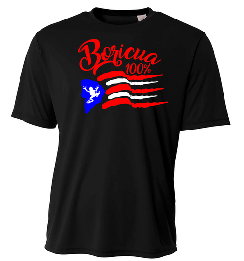 100% Boricua Puerto Rico T-Shirt – Unisex