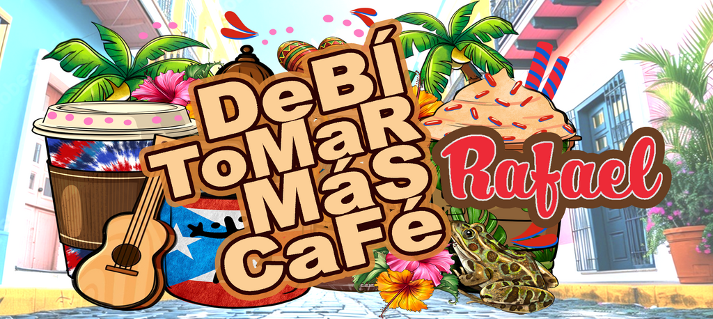 Debi tomar café en el Viejo San Juan